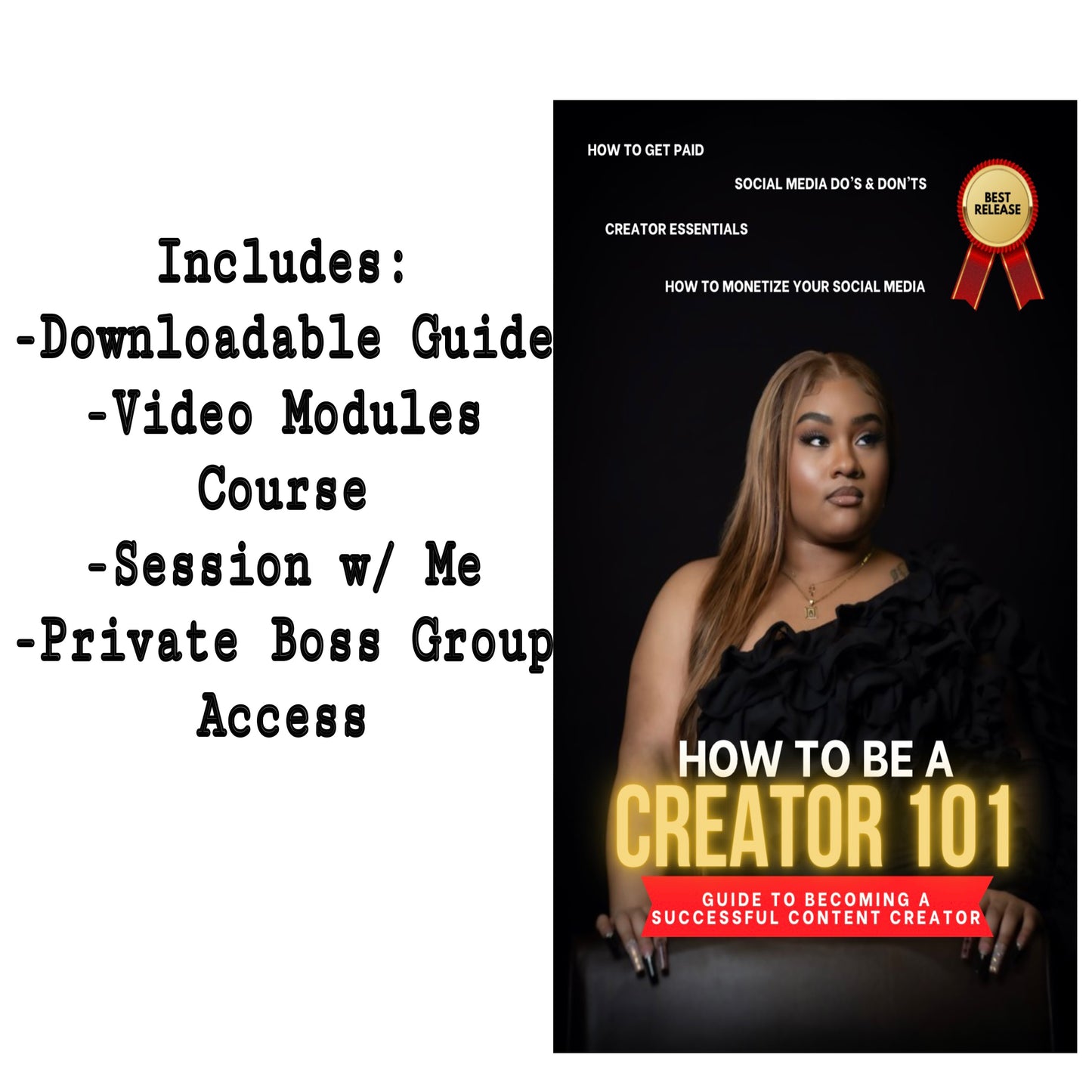 CREATOR 101 “Bundle”( Make money online to manifest your new life !)*Pay in installments